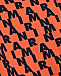 Оранжевый свитшот с черным лого MARNI | Фото 4