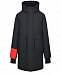 Черная куртка с контрастной вставкой на рукаве BASK | Фото 2