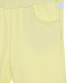 Желтые спортивные брюки с карманами IL Gufo | Фото 3