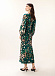 Шелковое платье макси с цветочным принтом  | Фото 4