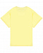 Желтая футболка с принтом &quot;ежедневник&quot; MM6 Maison Margiela | Фото 2