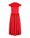Красное приталенное платье Vivetta | Фото 7