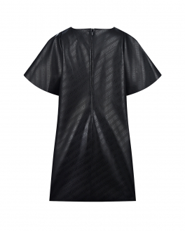 Черное платье из эко-кожи Givenchy Черный, арт. H12173 09B | Фото 2