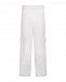 Белые брюки с карманами карго 5 Preview | Фото 5