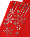 Красные колготки 50 den со снежинками из страз My Little Kiki | Фото 2