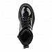 Черные лакированные ботинки с флисовой подкладкой No. 21 | Фото 4