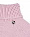 Светло-розовый шарф-ворот из шерсти Il Trenino | Фото 3