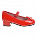 Красные туфли с тонким бантом Pretty Ballerinas | Фото 2