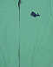 Зеленая спортивная куртка вышивкой &quot;кит&quot; Sanetta fiftyseven | Фото 3