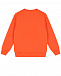 Оранжевый свитшот с белым лого MSGM | Фото 2