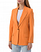 Оранжевый однобортный пиджак MSGM | Фото 6