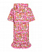 Розовое платье с капюшоном Moschino | Фото 2