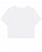 Укороченная белая футболка Miss Grant | Фото 2