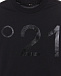 Черная футболка с логотипом в тон No. 21 | Фото 3
