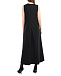 Черное платье с контрастным декором Vivetta | Фото 3