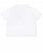 Белая футболка-поло со вставкой в клетку Burberry | Фото 2