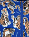 Синяя ветровка с принтом &quot;тигры&quot;  | Фото 4