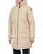 Бежевое стеганое пальто с накладными карманами Parajumpers | Фото 5