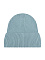 Шапка с отворотом, голубая