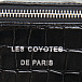 Черная сумка-пояс 23x12x8.5 Les Coyotes de Paris | Фото 6