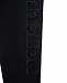 Черные леггинсы с логотипом в тон Moncler | Фото 3