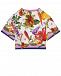 Укороченная футболка с цветочным принтом Dolce&Gabbana | Фото 2