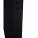Черные леггинсы с логотипом в тон Moncler Черный, арт. 8H73210 829F4 999 | Фото 3