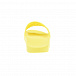 Желтые шлепанцы с перфорированным логотипом GUCCI | Фото 3