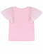 Розовая футболка с рукавами-крылышками Monnalisa | Фото 2