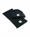 Комплект из шапки и шарфа крупной вязки Emporio Armani | Фото 1