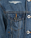Синяя джинсовая куртка с принтом &quot;медвежонок&quot; Moschino | Фото 4