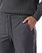 Темно-серые брюки с поясом на резинке Panicale | Фото 7