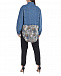 Синяя джинсовая куртка с гобеленовым подолом Forte dei Marmi Couture | Фото 3