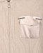 Бежевый джемпер из кашемира с накладным карманом Brunello Cucinelli | Фото 3