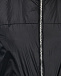 Куртка с кулиской на талии, черная ADD | Фото 3