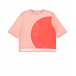Розовая футболка укороченной длины Stella McCartney | Фото 1