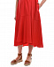 Красное платье для беременных с рюшами Attesa | Фото 8
