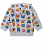 Серая спортивная куртка с принтом &quot;цветной монстр&quot; Stella McCartney | Фото 2