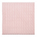 Розовый плед из кашемира фигурной вязки, 90x90 см Oscar et Valentine | Фото 2