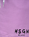 Сиреневая юбка с логотипом MSGM | Фото 3