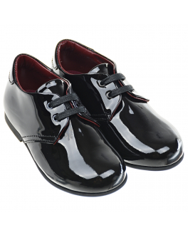 Черные туфли из лаковой кожи Dolce&Gabbana Черный, арт. DL0029 A1328 80999 | Фото 1