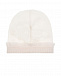 Белая шапка с рюшей Moncler | Фото 2