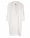 Белая шуба с декором &quot;Super Mama&quot; Forte dei Marmi Couture | Фото 6