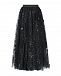 Черная юбка с пайетками Dan Maralex | Фото 2
