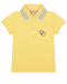 Желтая футболка-поло GUCCI | Фото 1