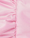 Розовая приталенная куртка Monnalisa | Фото 3