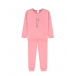 Розовая пижама с принтом Sanetta | Фото 1