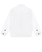 Белая рубашка с вышитой эмблемой бренда Emporio Armani | Фото 2