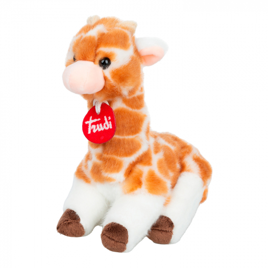 Мягкая игрушка Жираф (делюкс), 13×19×13 см Trudi | Фото 1