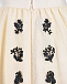 Кремовая юбка с цветами из бисера  | Фото 5